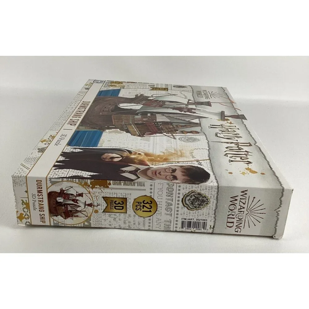 Harry Potter Durmstrang Ship 3D Puzzle Wizarding World Magic Fantasy Model NEW